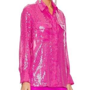 MRSP $119 STEVE MADDEN SEQUIN BUTTON UP